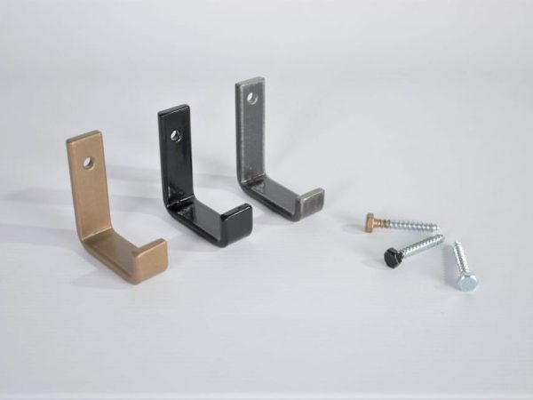 Industrial design steel single wall hooks